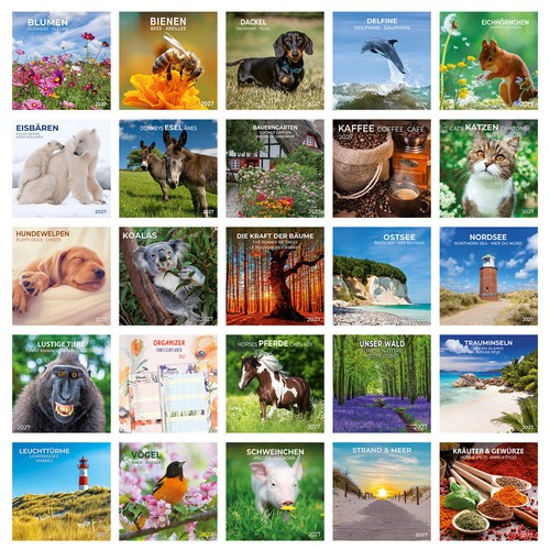 Kalender 2027 motivkalender - 2027,