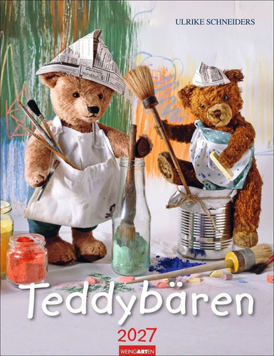 Teddybären kalender 2027 - teddybären,