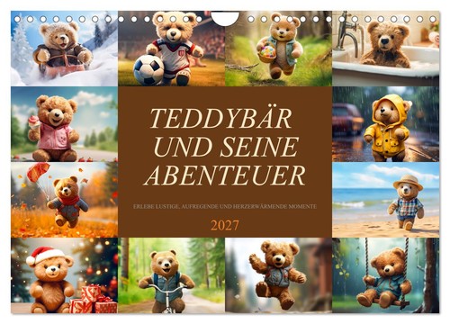 Teddybär und seine abenteuer - teddybär,