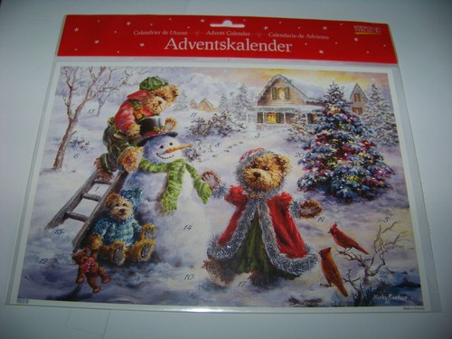 Nostalgischer adventskalender - nostalgischer,
