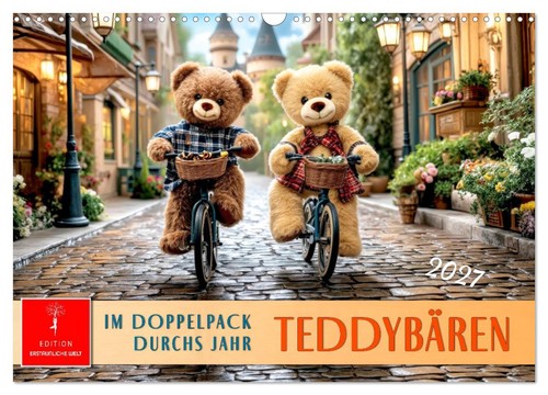 Teddybären im doppelpack - teddybären,