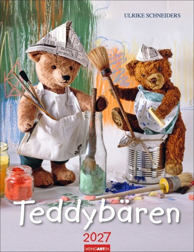 Teddybären kalender 2027 - teddybären,